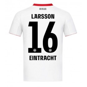 Eintracht Frankfurt Hugo Larsson #16 Borta Kläder 2025-26 Kortärmad